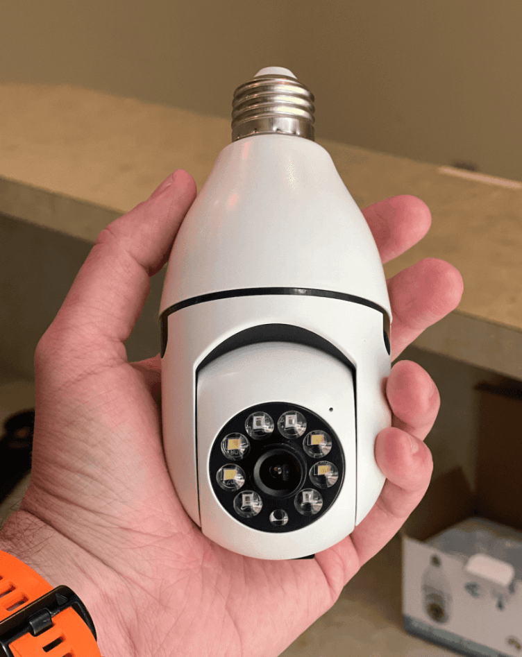 Keilini Lightbulb Security Camera