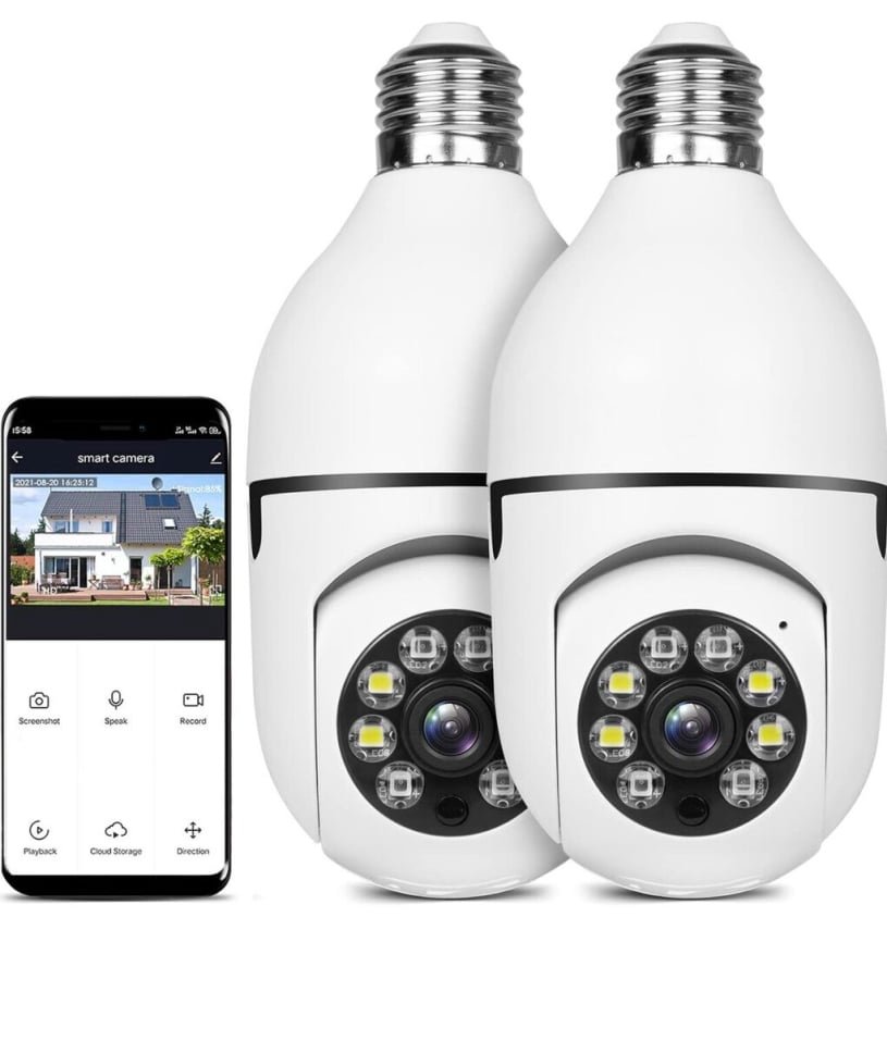 Keilini Lightbulb Security Camera